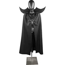 Плащ с воротником