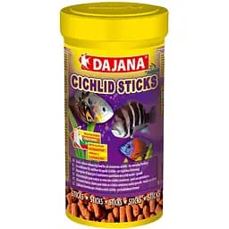 Корм Dajana Cichlid Sticks для великих та середніх цихлід 80 г
