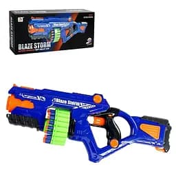 Бластер-автомат с автоматической подачей, 60 см, 40 мягких патронов, магазин на 20 патронов