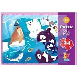 Пазли дитячі G-Toys Арктика 24 елементи (FA01)
