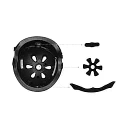 Шолом MoMi Mimi Mat Black (ROBI00062) - мініатюра 8