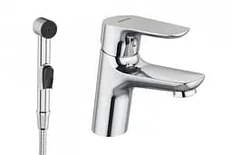 Змішувач з гігієнічним душем Damixa Origin Bit 770300000, Хром