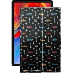 Чехол StatusCASE из экокожи для планшета Lenovo Pad Plus 2021 Фэшн черный