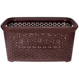 Кошик Diomedea без кришки з рамкою коричневий 535 x 365 x 260 мм 35 л (К3-534)