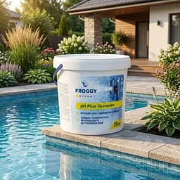 Засіб для підвищення pH у басейні Froggy pH+ Granules 25 кг гранули для підтримки правильного pH води - мініатюра 2