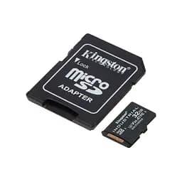 Карта пам'яті Kingston 32GB microSDHC class 10 UHS-I V30 A1 (SDCIT2/32GB) - мініатюра 2
