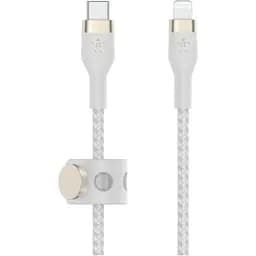 Кабель Belkin Boost Up Charge Pro Flex USB-C to Lightning 1m White (CAA011BT1MWH) [158813]