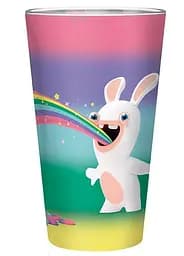 Склянка AbyStyle LAPIN CRETINS Rainbow Rabbids (Скажені кролики) 400 мл