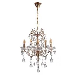 Люстра підвісна Brille кришталева свічка E14 40W (BCL-668S/5)