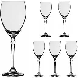 Набір келихів для вина Lora Місяць 250 мл 6 шт. NGC134SETWINE