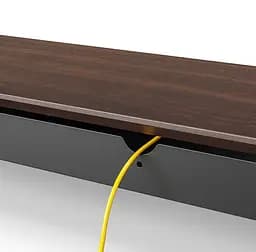 Настільна підставка для монітора Officepro MR164DW Dark Wood/Black (MR164DW) - мініатюра 3