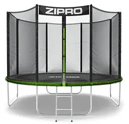 Батут із внутрішньою сіткою Zipro Jump Pro 10 футів 312 см чорно-зелений (5902659840721)