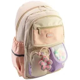 Рюкзак школьный Maxi 18" Песочный (90187-milk white)
