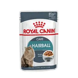 Вологий корм для дорослих котів Royal Canin Hairball Care, шматочки в соусі, 85 г