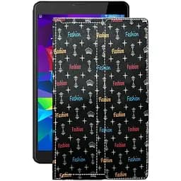 Чохол StatusCASE з екошкіри для планшету Nomi Ultra 4 LTE 10 C101034 Фешн чорний