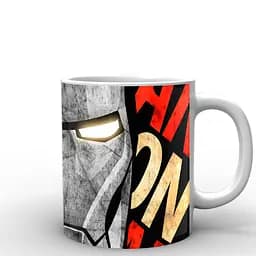 Кружка GeekLand Iron Man Железный Человек фан арт IM.02.049.310 330 мл белая