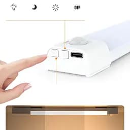 Сенсорний світильник LED з датчиком руху MZ-L3201 (37*22,5*500mm) White - мініатюра 6