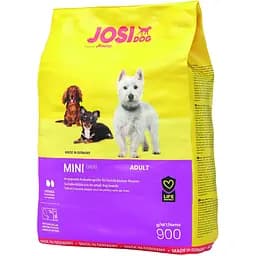 Сухий корм JosiDog Mini Міні для дорослих собак малих порід (26/11) з птицею та качкою 900 г