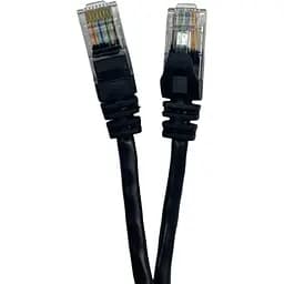 Патч-корд GEAR UTP cat.5e, CCA, 24AWG, 30м black (GPC-UTPCCARJ45-30B)