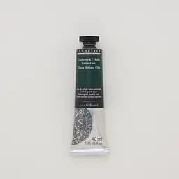 Олійна фарба Sennelier, 40 мл, професійна, S6, Кобальтовий зелений глибокий (Cobalt green deep)