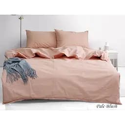 Комплект постільної білизни TAG Tekstil 2-спальний Персиковий 000163401 (Pale Blush)