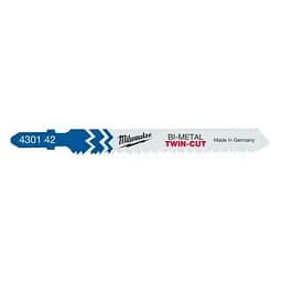 Полотно пиляльне для електролобзика T123XF Bi-Meta універсальне Milwaukee hoz0013967