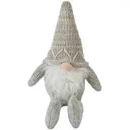 Фігурка новорічна Jumi Гном текстильна 31 см сіра (5900410951372_2)