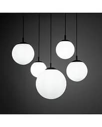Підвісний світильник TK Lighting 4791 Esme E27 5x15W IP20 Bk - мініатюра 3