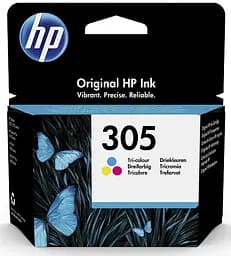 Картридж HP №305 (3YM60AE), Color, DeskJet 2320/2710/2720/2721/2723, DeskJet Plus 4120/4122/4130, 100 стор