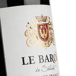 Вино Cedev Selection Chateau Le Baron, червоне, сухе, 0,75 л - мініатюра 3
