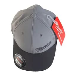 Бейсболка MILWAUKEE, BCS GR SM, сіра, розмір S/M - мініатюра 4