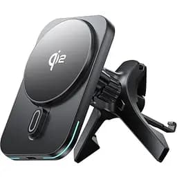 Холдер Wiwu CH-323 Qi2.0 MAGO Magsafe Wireless Car Charger Чорний