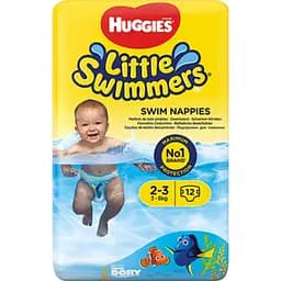 Підгузки для плавання Huggies Little Swimmers 2-3 (3-8 кг), 12 шт. - мініатюра 2