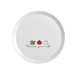 Тарілка Bormioli Ronda Rocco Gourmet Ingredienti для піци, 33,5 см (401321FAM121142)