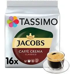 Набір кави в капсулах Jacobs Tassimo Crema 80 капсул (5 п. х 16 шт.) - мініатюра 2