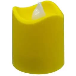 Декоративна свічка LED з полум'ям Bambi 12-67C(Yellow) 4 см, жовтий