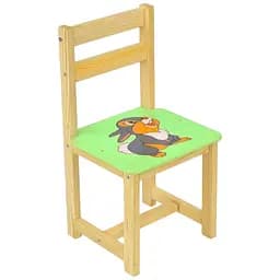 Дитячий стільчик Мася Зайчик салатовий