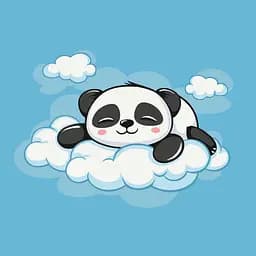 Картина за номерами Сонна пандочка 15612-AC 30х30 см