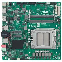 Материнська плата ASUS PRO A620AT-CSM (PRO A620AT-CSM) (Socket AM5, AMD A620A, Mini-ITX)