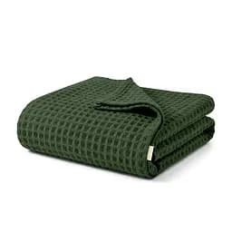 Плед-покривало Cosas Greek Waffle Basil вафельне 75х95 см (Blanket_54Basil_GreekWaffle_75x95)