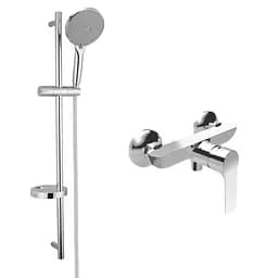 Змішувач для душа KUCERA + душовий гарнітур NETKA (15105+9014003) хром Imprese SET20220127 Хром