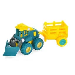Детская машинка инерционная "Строительная" Bambi 2018-55 с прицепом Вид 3