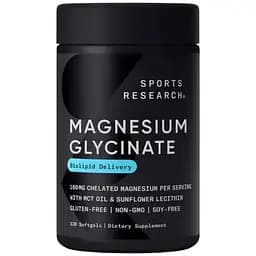 Минералы Sport Research Magnesium Glycinate 160 мг 120 капсул