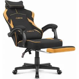 Крісло Cabro C502 Black-Orange (тканина) - мініатюра 3