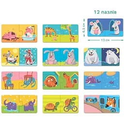 Пазл DoDo Дуо Протилежності, 24 елементи (300151) - мініатюра 2