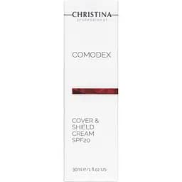 Крем для обличчя Christina Comodex Cover & Shield Cream SPF 20 з тонуючим ефектом 30 мл - мініатюра 2