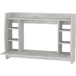 Комп'ютерний стіл, настінний, навісний з ДСП II S-03 Бетон