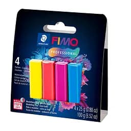 Набір пластики Professional True colours 4х25г Fimo