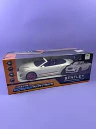 Машина р/к арт. PM1403 "POWERMOTORS",1:14 BENTLY GT SUPERSPORT,білий колір, акум.,світло у кор.45*19,5*17см - мініатюра 3