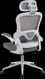 Офісне крісло GT Racer B-5880 White/Gray - мініатюра 5